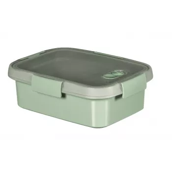 CURVER contenitore per alimenti Lunch rettangolare 1L Smart Eco To Go 20x15x7cm verde tenue