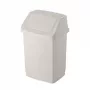 CURVER Click-it pattumiera con pedale 50L, bianca, 38,5x33,5x63,5 cm