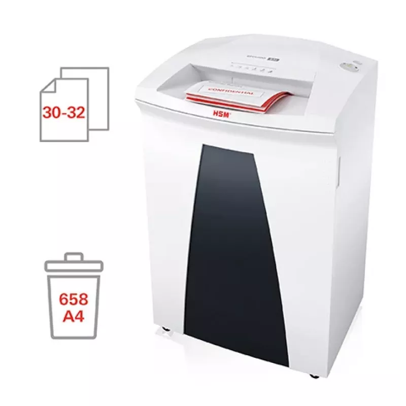 HSM SECURIO B34 distruggidocumenti a taglio a strisce 5,8 mm bianco