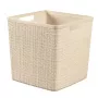 CURVER cesto Jute quadrato 17L 28x28x27 cm crema