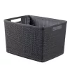 CURVER cesto Jute L 20L 36x28x23cm grigio scuro