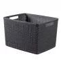 CURVER cesto Jute L 20L 36x28x23cm grigio scuro