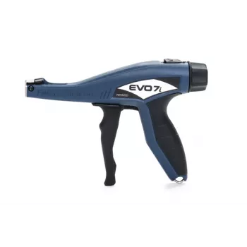 HellermannTyton EVO7i attrezzo manuale per fascette con corpo in plastica blu-nero (110-77001)