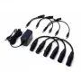 TC Helicon Singles Connect Kit - 3 cavi patch per strumenti da 15 cm per pedali effetto