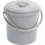 CURVER secchio con coperchio 12L grigio