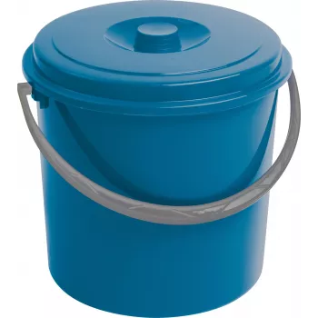 CURVER secchio con coperchio 16L blu