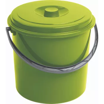 CURVER secchio con coperchio 16L verde