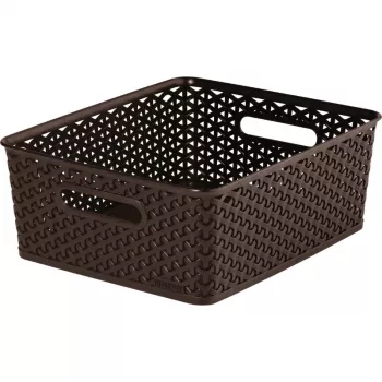 CURVER cesto My Style M 13L marrone scuro
