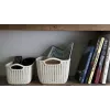 Curver Knit XS cesto portaoggetti rettangolare 3L bianco 25x18x14 cm