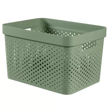 CURVER Infinity Recycled Box 17L 36x27x22cm verde