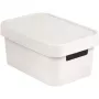 CURVER Infinity Recycled scatola per il contenimento 4,5L con coperchio, 27 x 19 x 12 cm, bianco