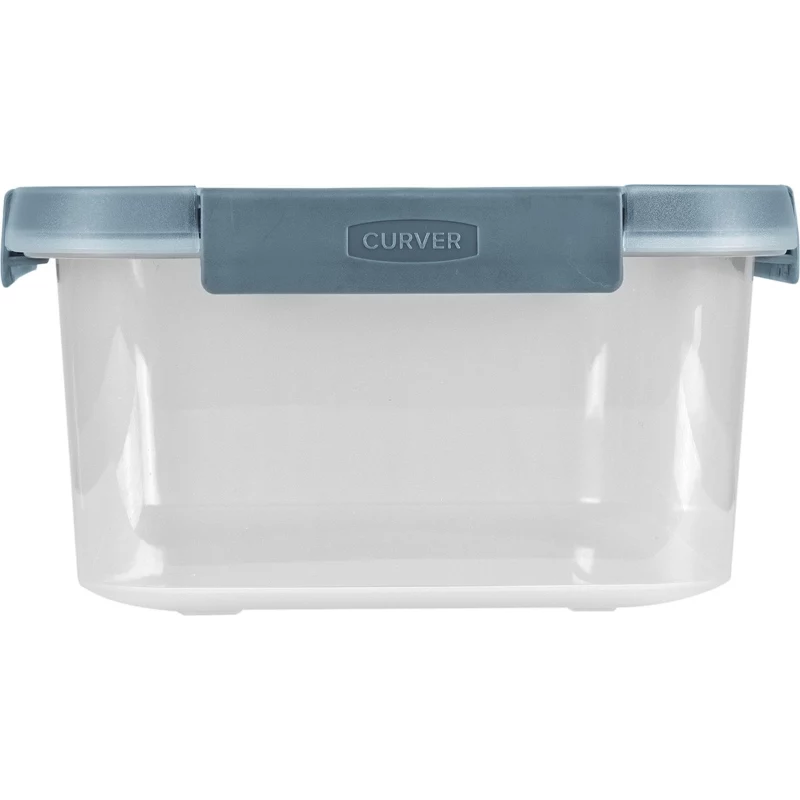 CURVER Smart Eco Fresh contenitore rettangolare per alimenti 5L trasparente con coperchio verde