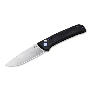 Böker Plus FRND Silver coltello pieghevole acciaio D2 Framelock EDC