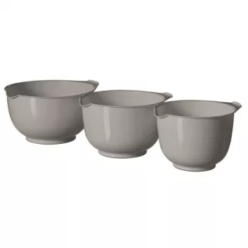 Curver set di ciotole per mescolare 3 pezzi 1,5L + 2L + 2,5L grigio chiaro