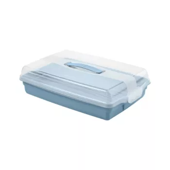 CURVER Smart To Go contenitore rettangolare per il trasporto di torte 45 x 29,5 x 11,1 cm blu