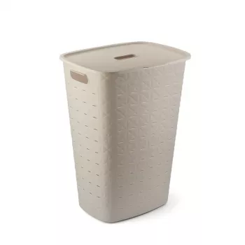 Curver Softex cesto portabiancheria 56L bianco gesso