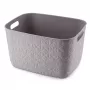 Curver Softex L cesto contenitore 19L grigio-marrone 37,9x29,2x22,1cm