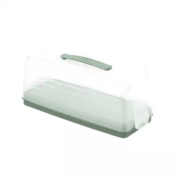 CURVER Smart To Go scatola trasporto torta rettangolare 35,5 x 15 x 14,2 cm verde