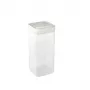 CURVER Kara contenitore per alimenti secchi 1,8L trasparente/bianco