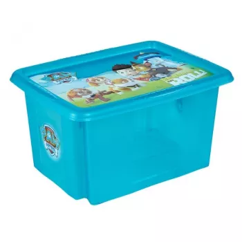 KEEEPER scatola contenitore con coperchio 15L Karolina Paw Patrol 38x29,5x20,5 cm azzurro