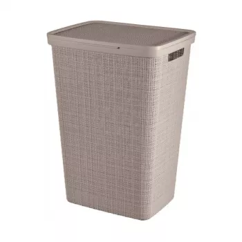 CURVER cesto portabiancheria Jute 58L 43x34x60cm beige