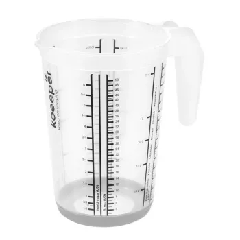 keeeper misurino con funzione antiscivolo 1,5L Massimo Ø13,5x19cm trasparente/grigio