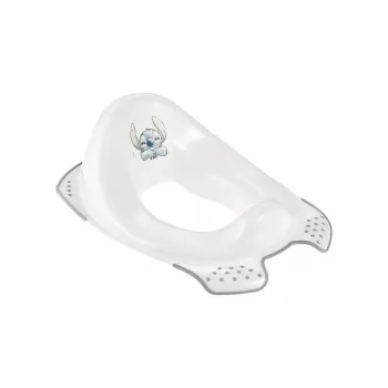 keeeper Ewa Stitch riduttore wc con funzione antiscivolo, bianco, 30x40x15 cm