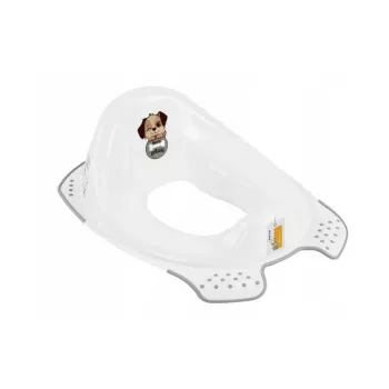 keeeper riduttore wc con funzione antiscivolo 'Ewa Dogs' bianco 30x40x15cm
