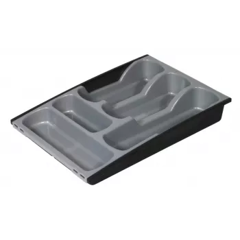 CURVER Modulo Nature piatto da portata rettangolare 42x30x6,4 cm ardesia nero