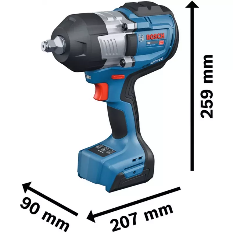 Bosch GDS18V-1400 BITURBO Brushless 3/4