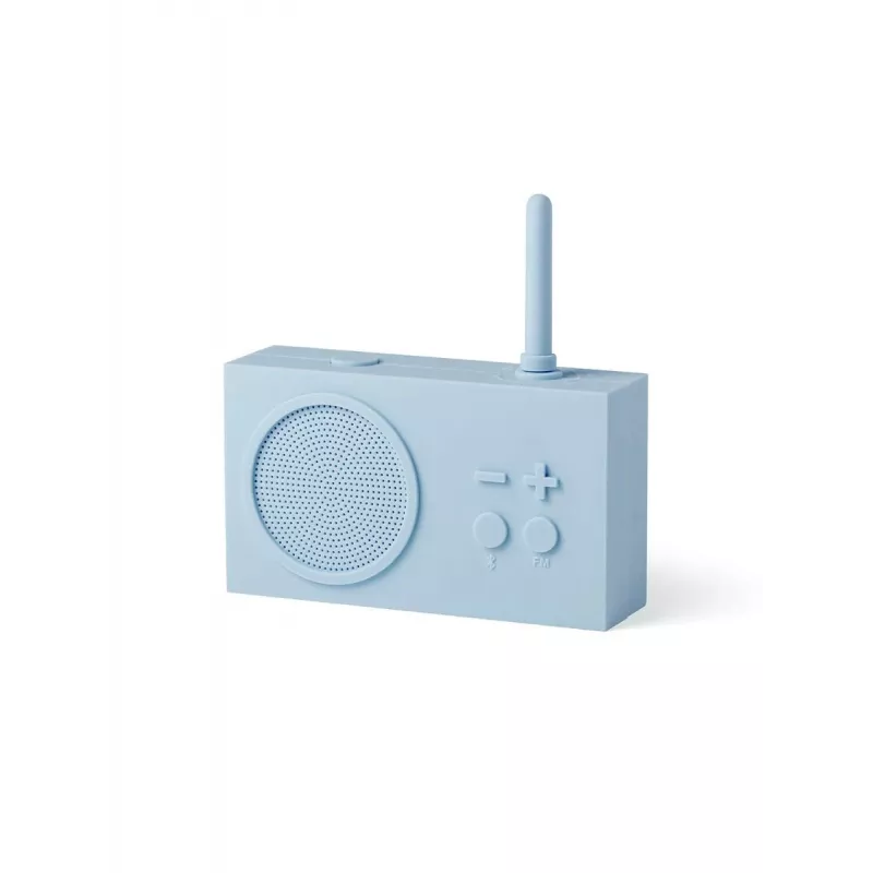 Lexon Tykho 3 radio FM portatile e altoparlante Bluetooth azzurro