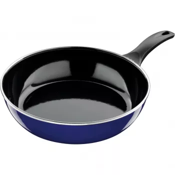 SILIT Emma padella, 28 cm, blu/nero