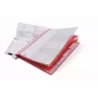 DURABLE 255503 cartella con visore convenzionale A4 rossa trasparente fronte
