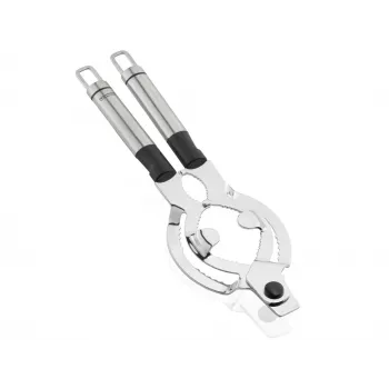 LEIFHEIT ProLine apri-coperchio acciaio inox manico regolabile per coperchi 2,5-10 cm argento/nero
