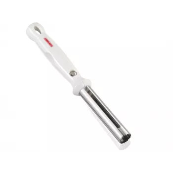 LEIFHEIT levatorsoli, lama in acciaio inox, manico ergonomico antiscivolo, lavabile in lavastoviglie, bianco/argento