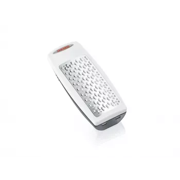 LEIFHEIT grattugia per parmigiano Rotary tamburo fine in acciaio inox bianco grigio manuale