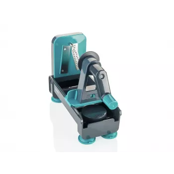 LEIFHEIT Table Scroll Cutter dispenser a parete per pellicola e pellicola trasparente, bianco