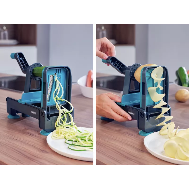 LEIFHEIT Table Scroll Cutter dispenser a parete per pellicola e pellicola trasparente, bianco