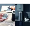 LEIFHEIT Thermo Mug Flip 350 ml nero tazza da viaggio con isolamento sottovuoto e coperchio flip-top