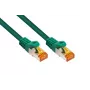 Cavo patch KABELMEISTER Cat.7 S/FTP, RJ45, guaina TPE, verde, 5m