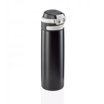 LEIFHEIT Thermo Flip 600ml tazza da viaggio isolata nera