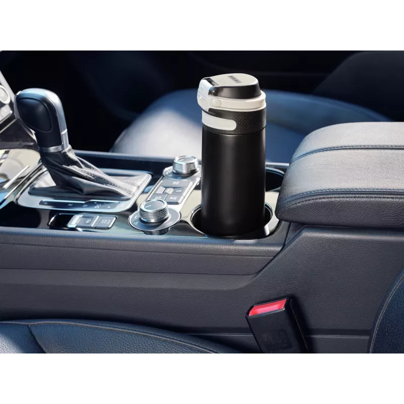 LEIFHEIT Thermo Flip 600ml tazza da viaggio isolata nera
