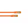 Cavo patch Kabelmeister Cat.7 S/FTP, RJ45, TPE senza alogeni, arancione, 3m