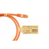 Cavo patch Kabelmeister Cat.7 S/FTP RJ45, guaina TPE, senza alogeni, arancione, 15m