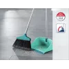 LEIFHEIT paletta con manico lungo con scopino, 120 cm, bianco/turchese