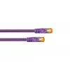 Cavo patch KABELMEISTER Cat.7 S/FTP, guaina TPE, senza alogeni, viola, 0,15m