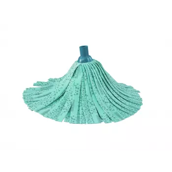 LEIFHEIT Classic Mop Viscose Plus | mop a strisce altamente assorbente per pavimenti duri