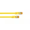 KABELMEISTER Cavo patch Cat.7 S/FTP, RJ45, TPE, senza alogeni, giallo, 0,15 m