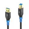PureLink FlexInstall Cavo USB-A a USB-B USB 3.0 5Gbps 1,50m nero