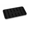 LEIFHEIT Appoggia ferro da stiro in silicone 25,5 x 14 cm, termoresistente fino a 250°C, antiscivolo, blu